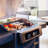 Current Model G Dual Zone Full-Size Electric Grill With Cabinet - Dark Grey