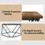 Solid Wood Coffee Table-505100629
