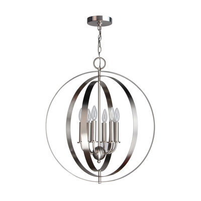 Lando 6 - Light Globe Chandelier