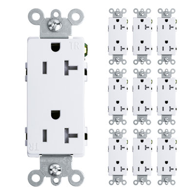 20 Tamper Resistant Duplex Outlet
