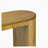 59.2" Large Curved Console Table with Unique Vertical Stripe Design-114896476