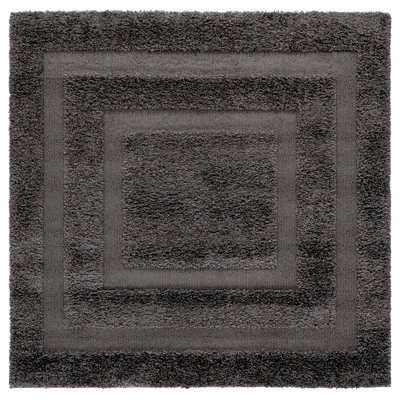 Assar Geometric Gray Area Rug