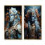 «Hindu Heroic Indian God - Hindouisme», ensemble de 2 reproductions d'art mural-791040369-791040370