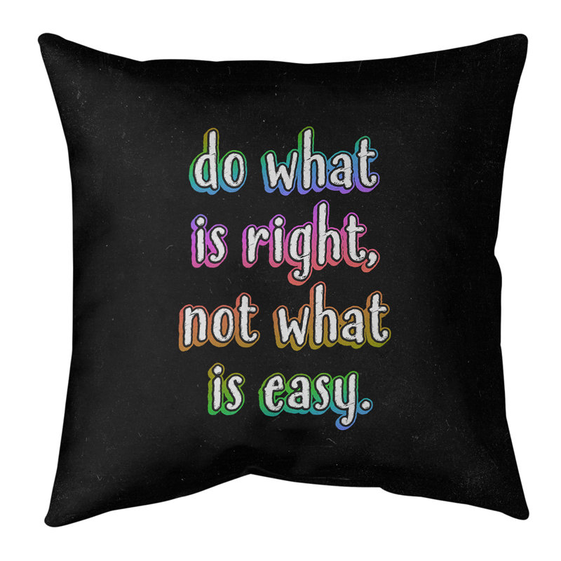 Coussin de sol, 36 po x 36 po, Noir/bleu/vert