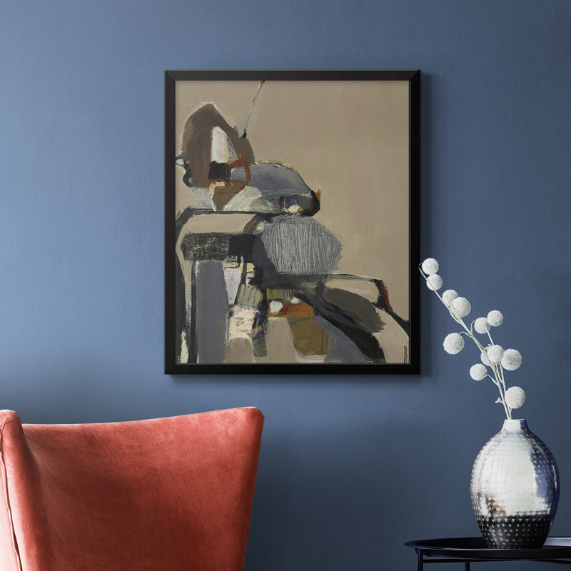 Toile encadrée de qualité supérieure - prêt à accrocher, Noir, H 20 po x l 16 po