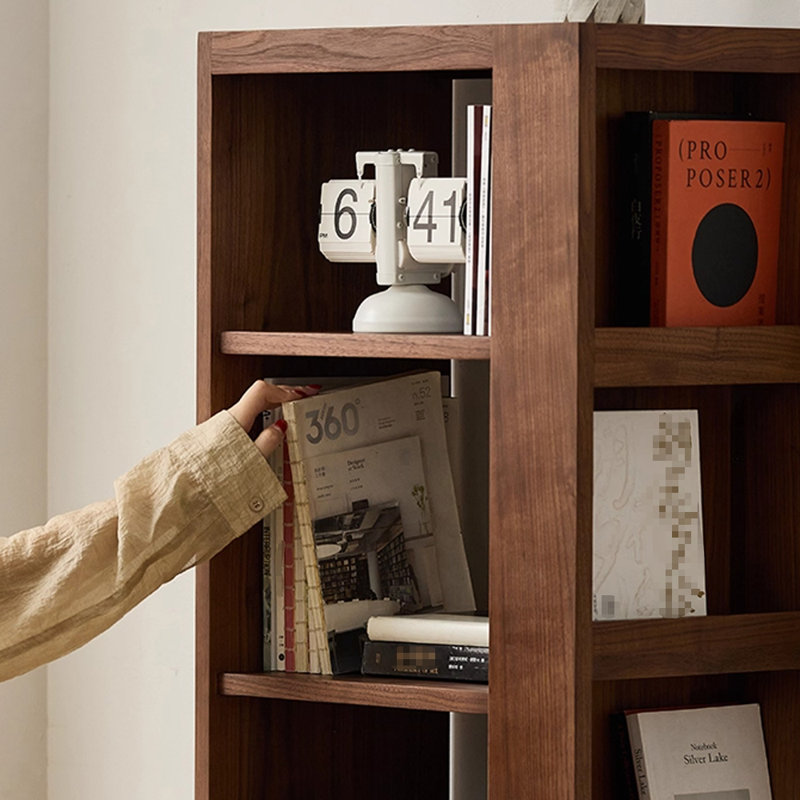 Retro and functional bookcase