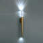 Scepter Steel LED Armed Sconce