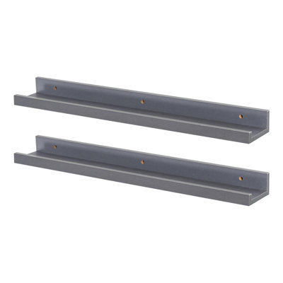 Harbour Housewares - Floating Picture Ledge Wall Shelves