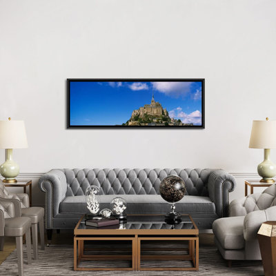«Le Mont Saint Michel, Normandy, France», reproduction de photo sur toile