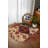Nomad Spirit Collection Digital Print Cotton-Polyester Blend Red Brown Rug-782493234