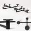 Stainless Steel 6 - Hook Coat Rack-2101894527
