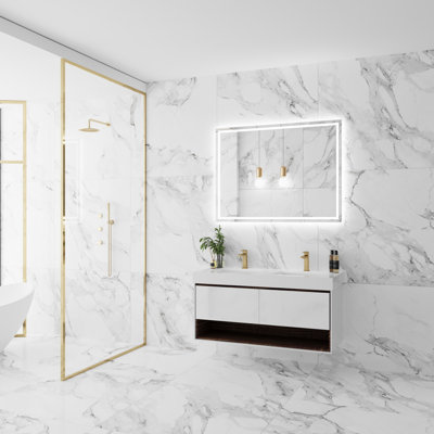 Meuble-lavabo simple 48 po Aiga