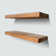 Malina 2 Piece Pine Floating Shelf