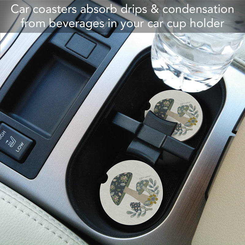 Sous-verre simple pour voiture Dakota Fields