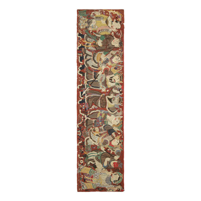 One-of-a-Kind 2'5x9'8 Hand Knotted Area Rug