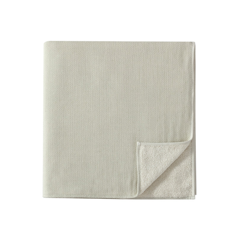 Natural Dyed Bath Towel, Tea