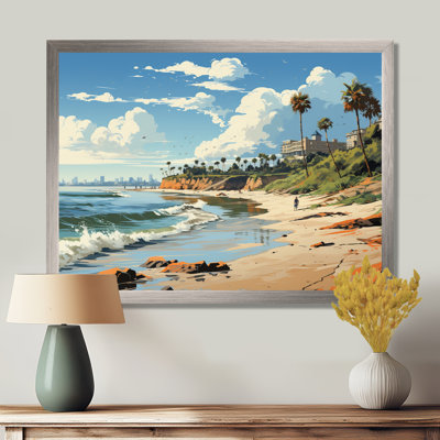 California Seascape II - art mural californien