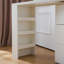 Table multifonctionnelle blanche de 47,2 po avec 6 tiroirs, bureau amovible et 3 compartiments de rangement