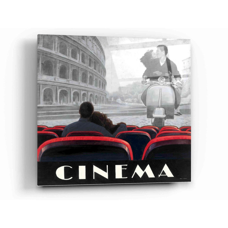 «Cinéma Roma» par Marco Fabiano, art mural en verre acrylique