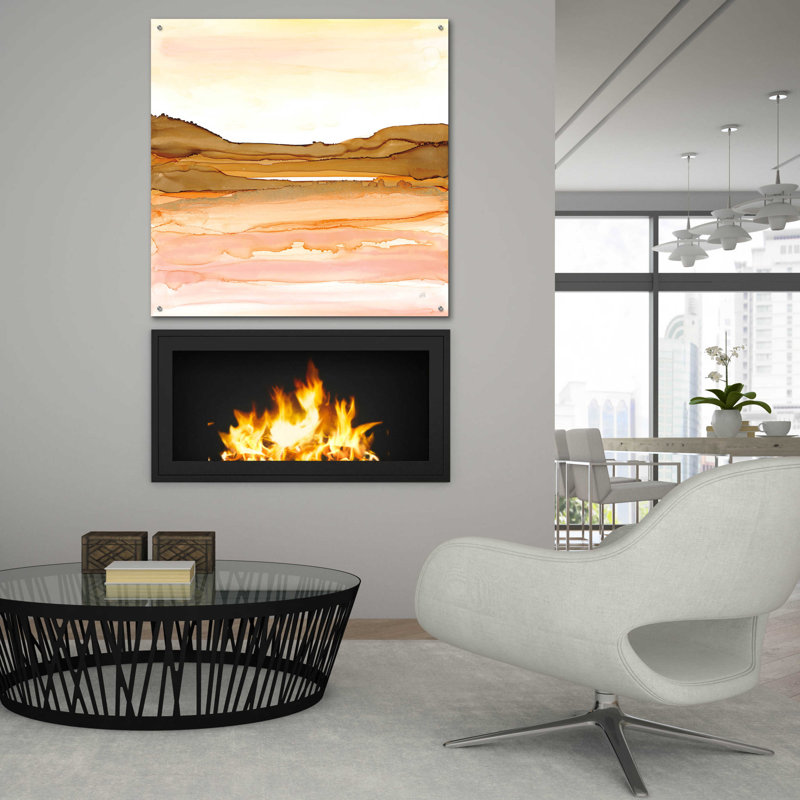 «Desertscape II» par Chris Paschke, H 36 po x l 36 po x P 0,2 po