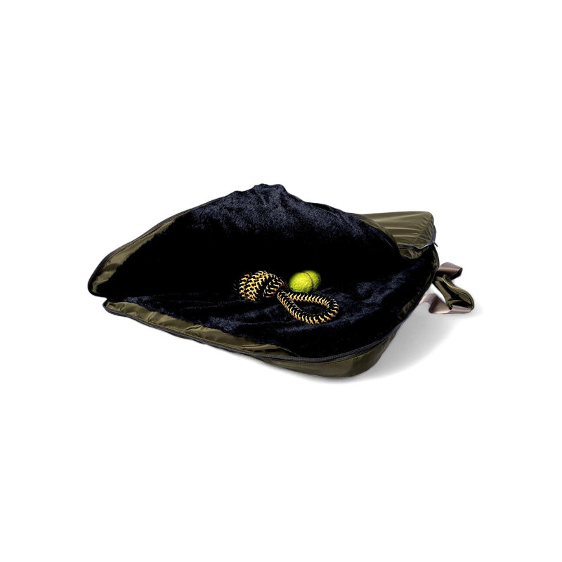 Lit pour animal de compagnie Gus, armée, H 3 po x l 47,25 po x P 33,5 po, Vert