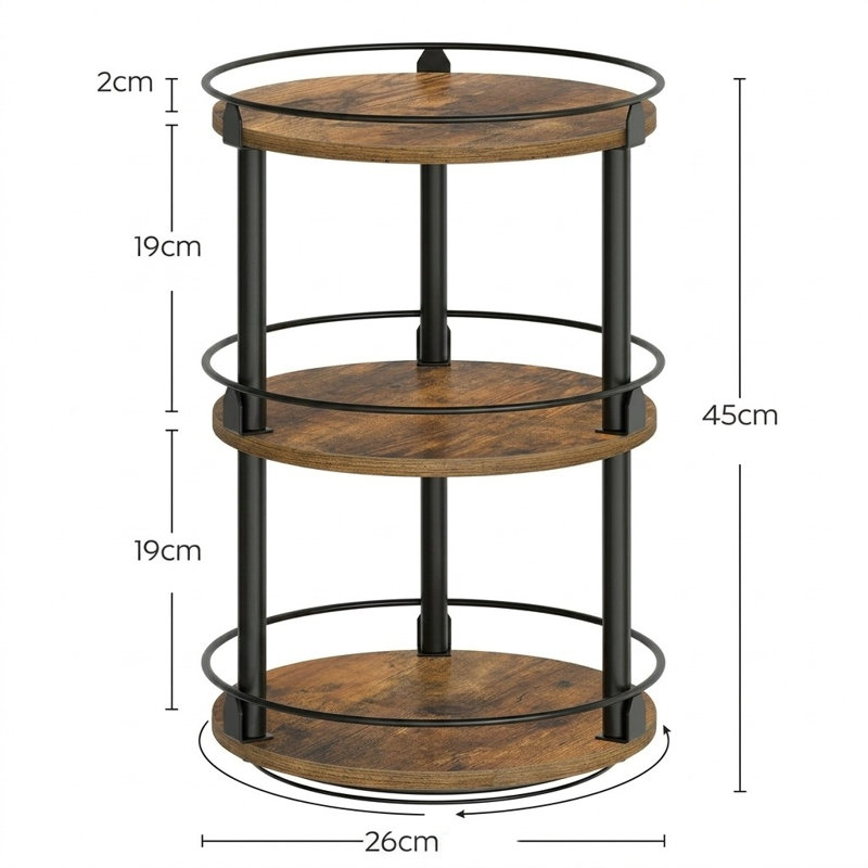 Freestanding Spice Rack