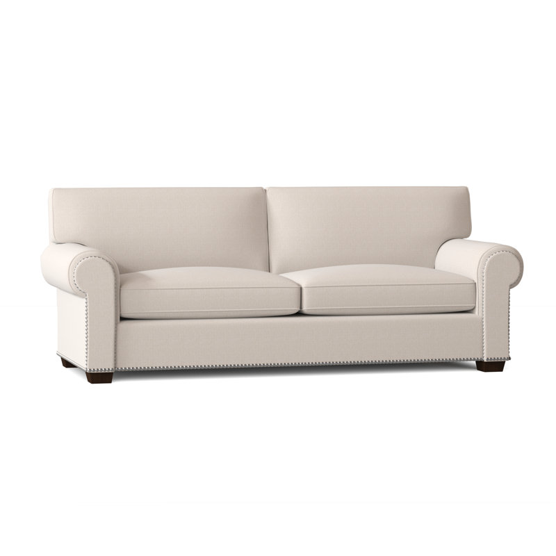 Cancun Sofa, 84" W, Bailey Ld Navy, Café