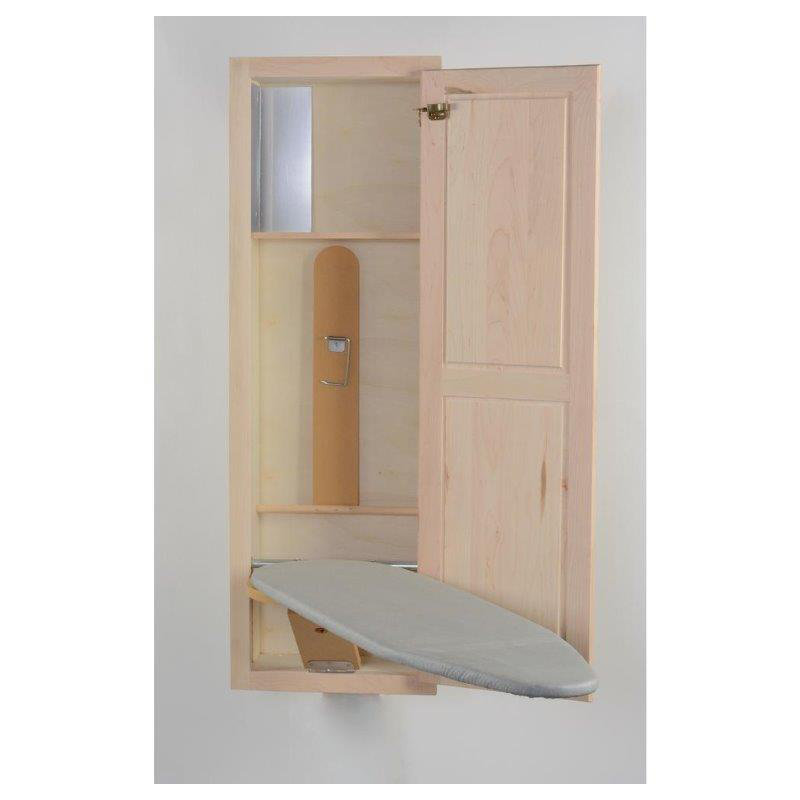 Wood Built-In Ironing Center