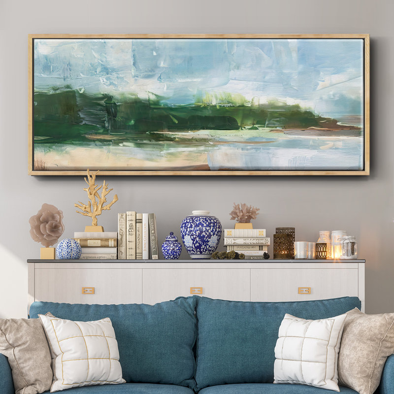 Tropical Shore II - toile encadrée