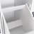 Kitchen Island with Trash Can Storage Cabinet, Kitchen Cart with Drop Leaf, Spice Rack, Towel Rack and Drawer, Rolling Kitchen Island on Wheels with Adjustable Shelf-128970363