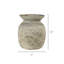 Sculpture de pot de bois tribal Eddystone-416268368-416268373