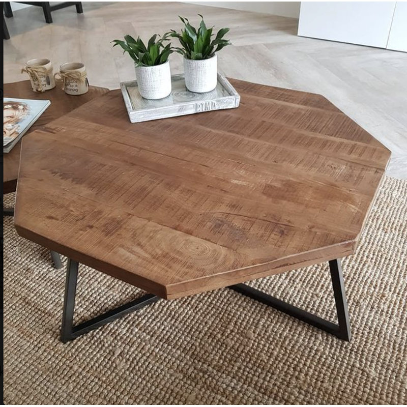 Solid Wood Nesting Coffee Table