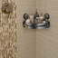 Pluie de pluie Organisateur de salle de bain Ventouse d'angle Tablette de douche Ventouse Support mural Triangles Support de rangement sans perceuse