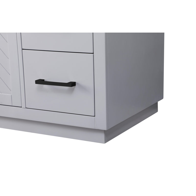 42 inch Single Bathroom Vanity, Grey