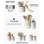 Ceramic Utensil Holder Set of 2 - 7.3"x5.4" Large Countertop Crocks, White Glaze, Modern Spatula Organizer-434549567-434549566
