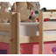 Pino European Single (90 x 200cm) Mid Sleeper Loft Bed-26402770