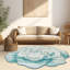 Tapis bleu botanique Kishore-494994624