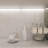 Natural Dorato White And Gold 12.6 In. X 12.92 In. Interlocking Polished Marble Mosaic Tile