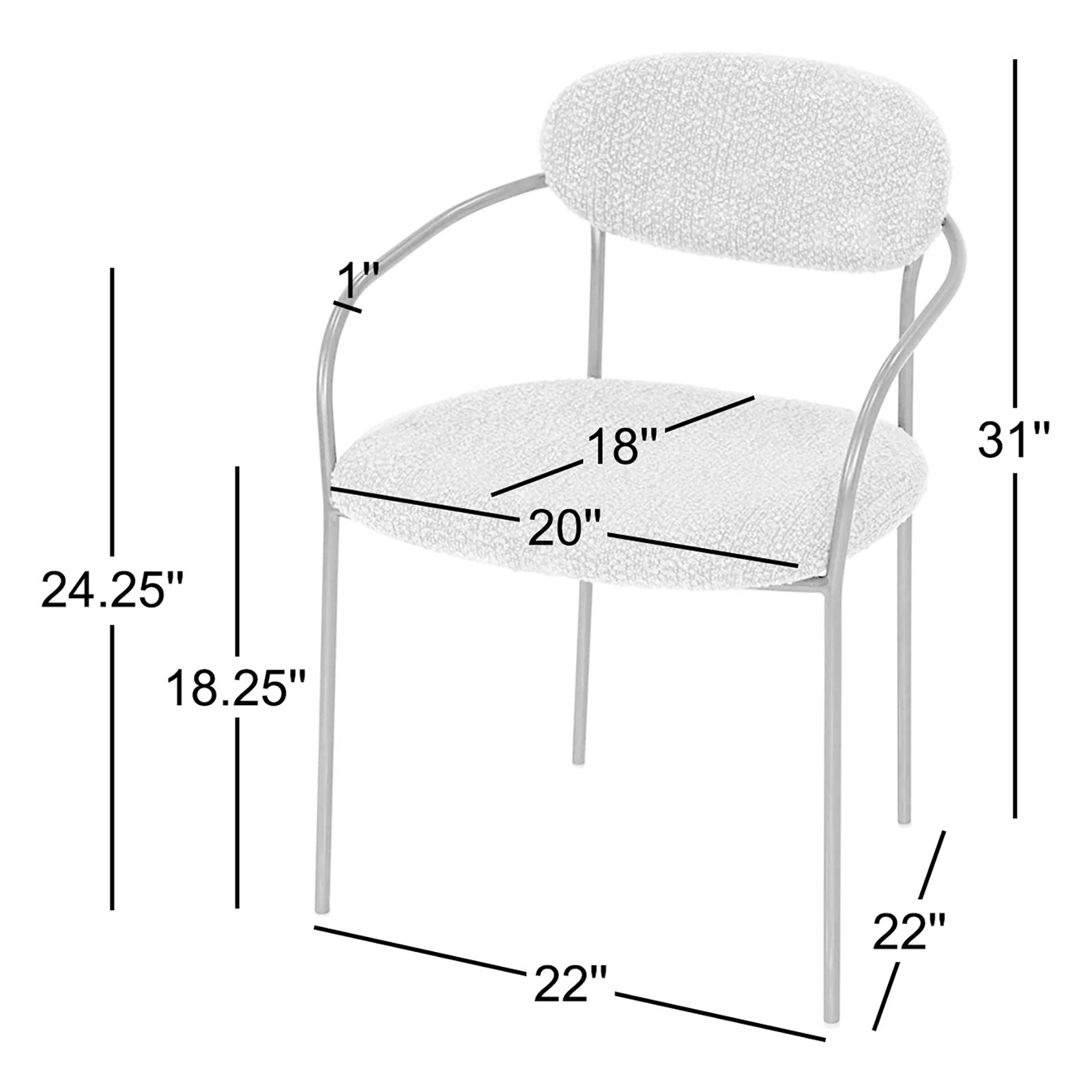 Esme 22" Dining Chair