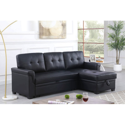 Canapé modulaire réversible en cuir Vegan
