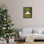 Voiture avec arbre de Noël, estampe numérique, design par Isabela Schielke-114325042-114325041