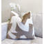 Housse de coussin en velours beige-113456917