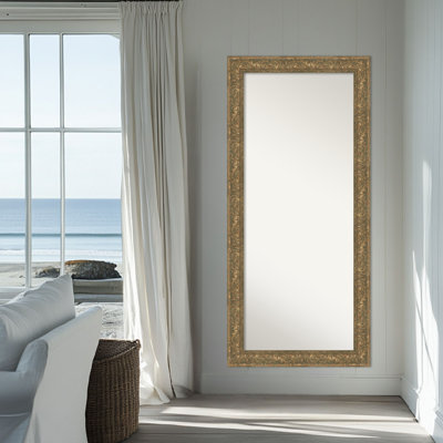 Miroir de plancher pleine grandeur Luxe Bronze