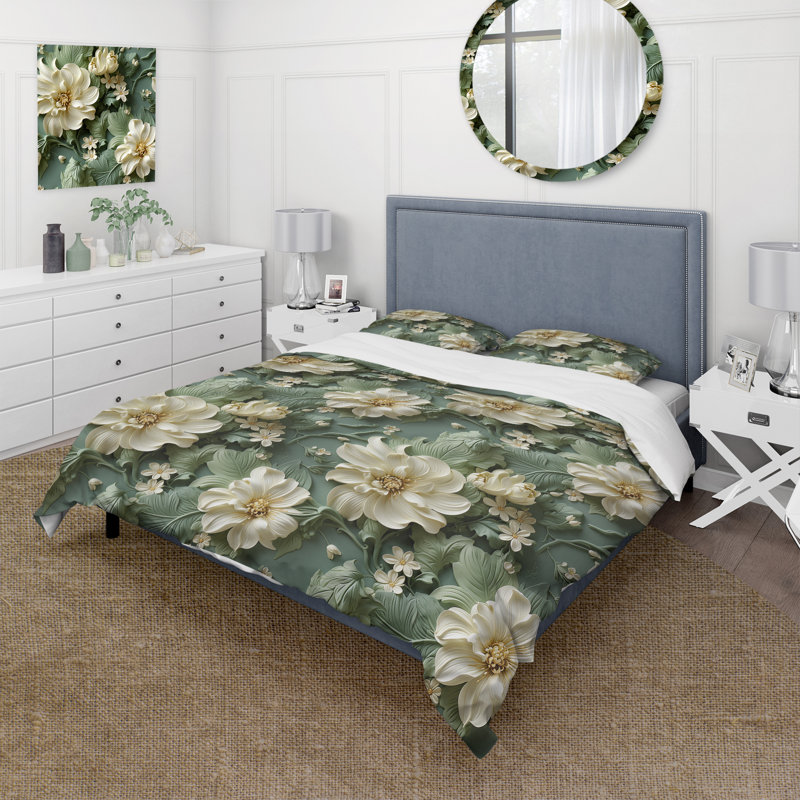 Ensemble de housse de couette Bashlor Hamrah, Housse de couette simple + 1 taie décorative stan