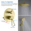Robinet de douche circulaire avec valve brute-74557746