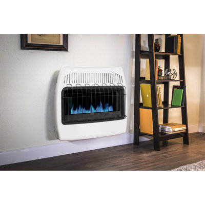 Brick Propane Comfort Glow 30,000 BTU Natural Gas Vent-Free