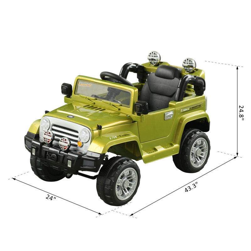 Camion tout-terrain, Vert