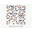 Bat Swarm Wall Decals, Set of 79 Peel and Stick Nursery Wall Stickers, Satin Finish Removable Kids Room Wall Art, 20"W x 20"H (50 x 50 cm)-987582600