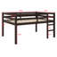 Lit mezzanine en bois avec échelle-1433508367