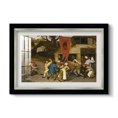 A Village Fair, c. 1567-1569-Pieter Bruegel the Elder-Custom Framed Print
